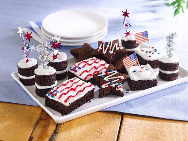 4th Of July Brownie Recipes