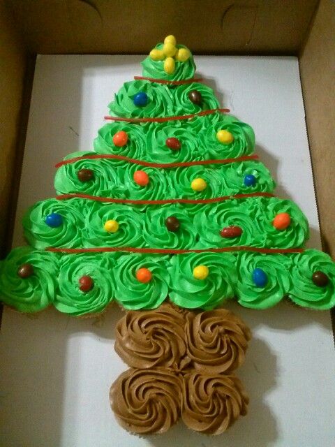 Christmas Tree Cupcakes Ideas