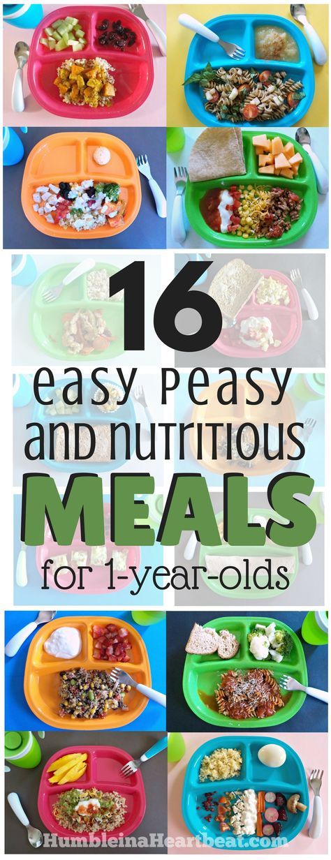 Easy Healthy Dinners For One Year Old