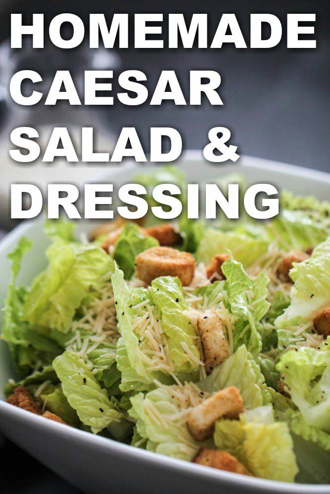 Easy Caesar Salad Recipe No Anchovies