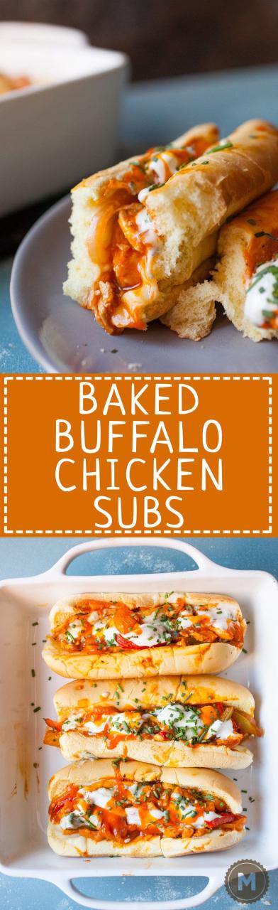 Baked Buffalo Chicken Sandwich Recipe