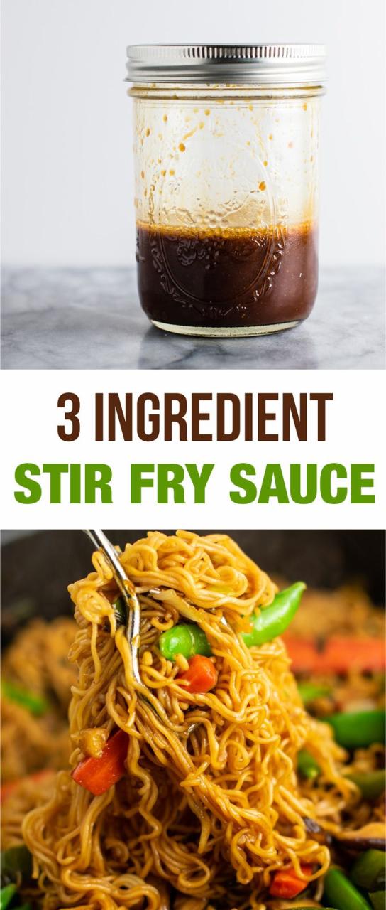 3 Ingredient Stir Fry Sauce With Honey