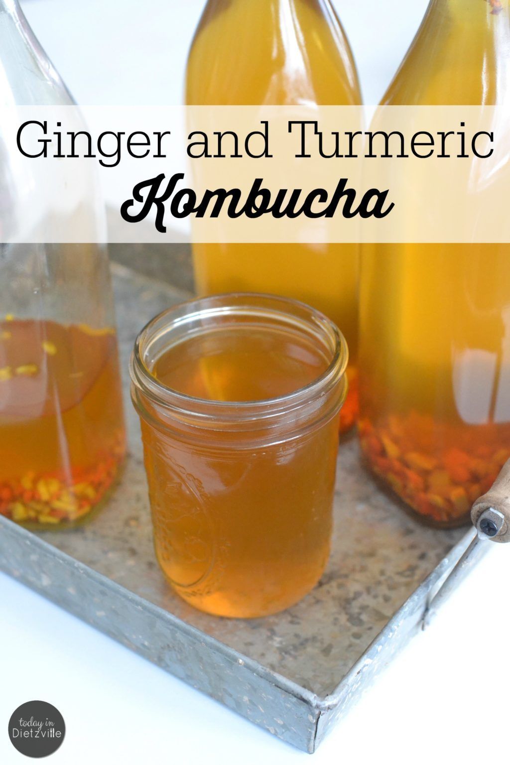 Ginger Turmeric Kombucha Recipe