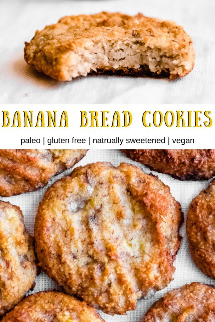 Vegan Banana Cookies Gluten Free
