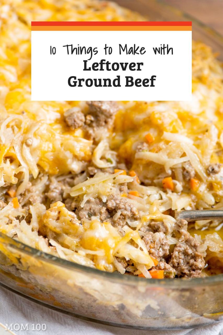 Quick Healthy Recipes With Ground Beef
