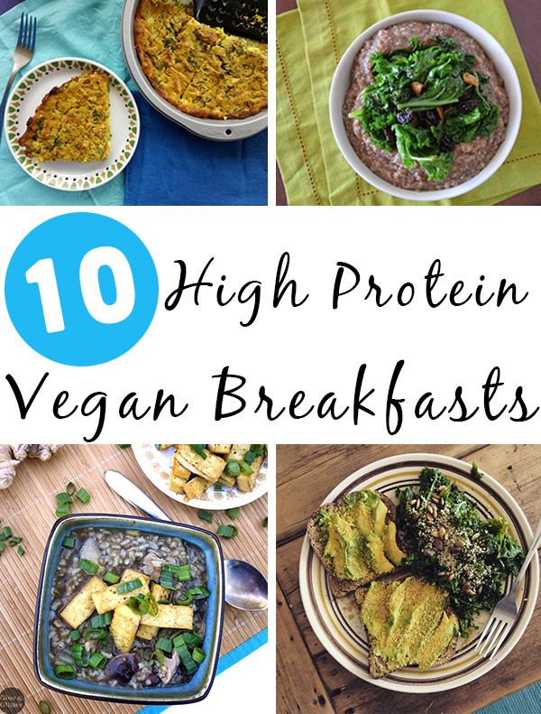 High Protein Breakfast Foods Vegetarian