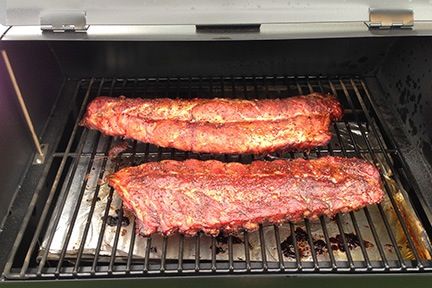 Cooking Ribs On Traeger Pellet Grill