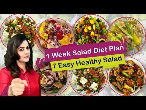 7 Healthy And Easy Salad Recipes For Weight Loss