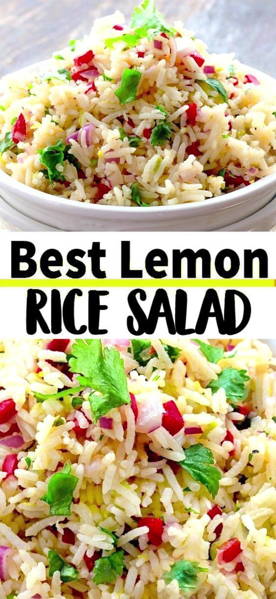 Simple Rice Salad For Bbq