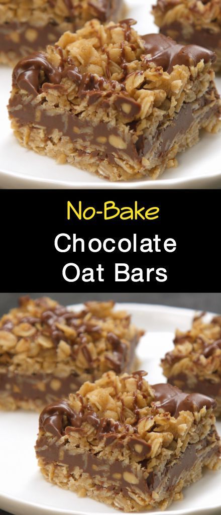 No Bake Oat Bars