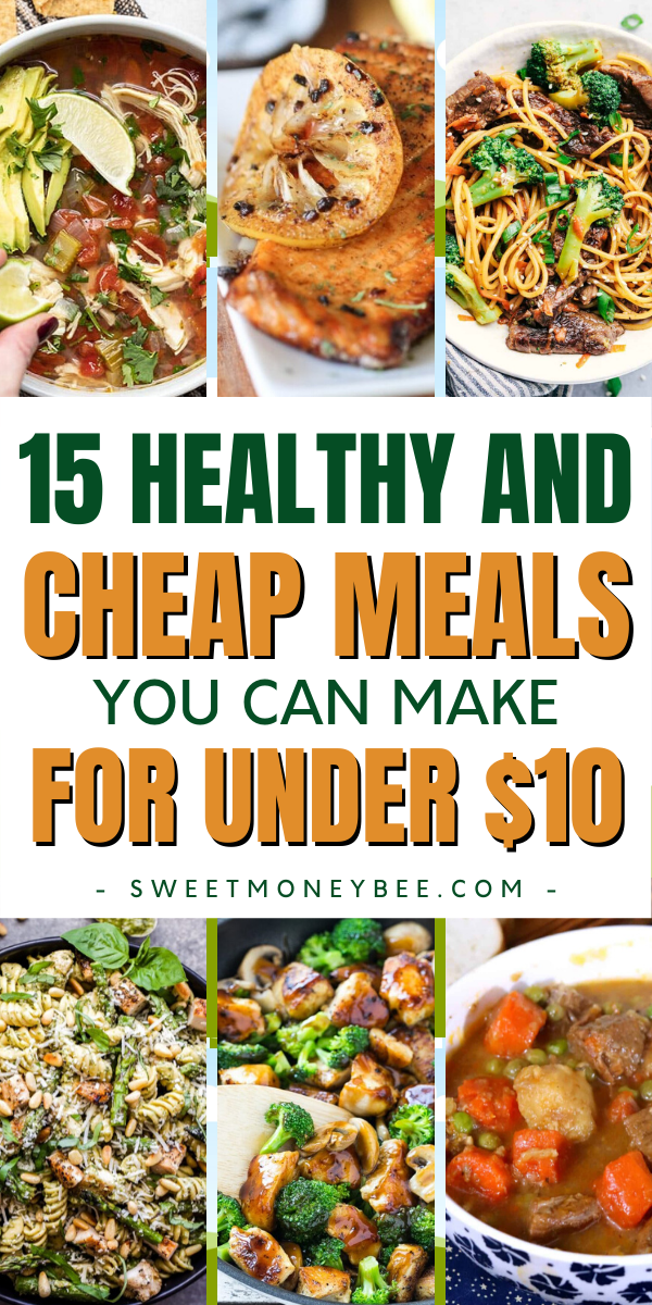Cheap And Healthy Meals For One
