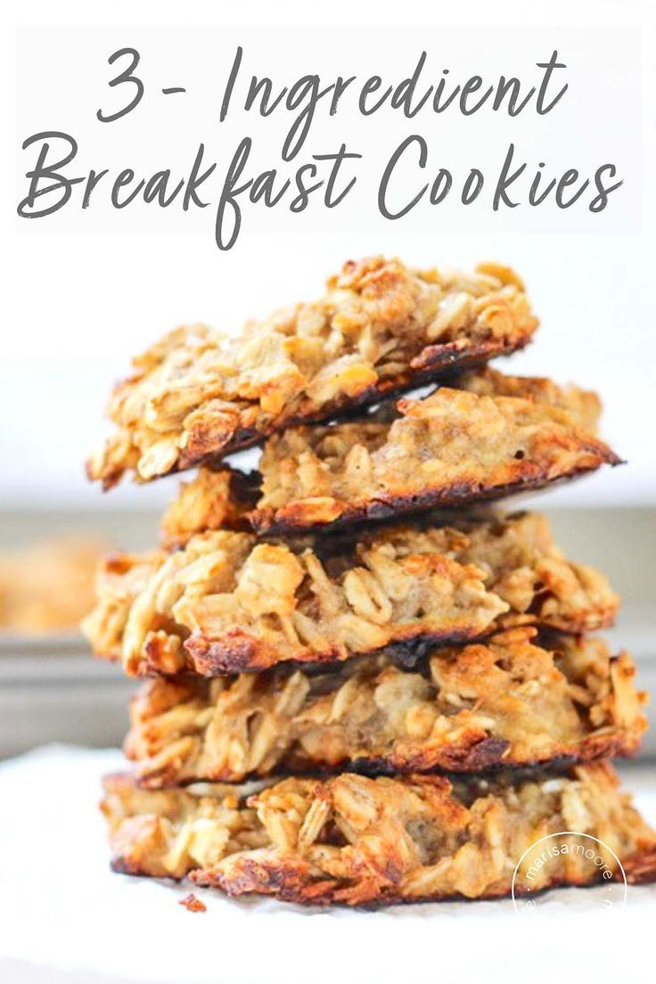 Healthy Breakfast Cookie Recipe With Banana
