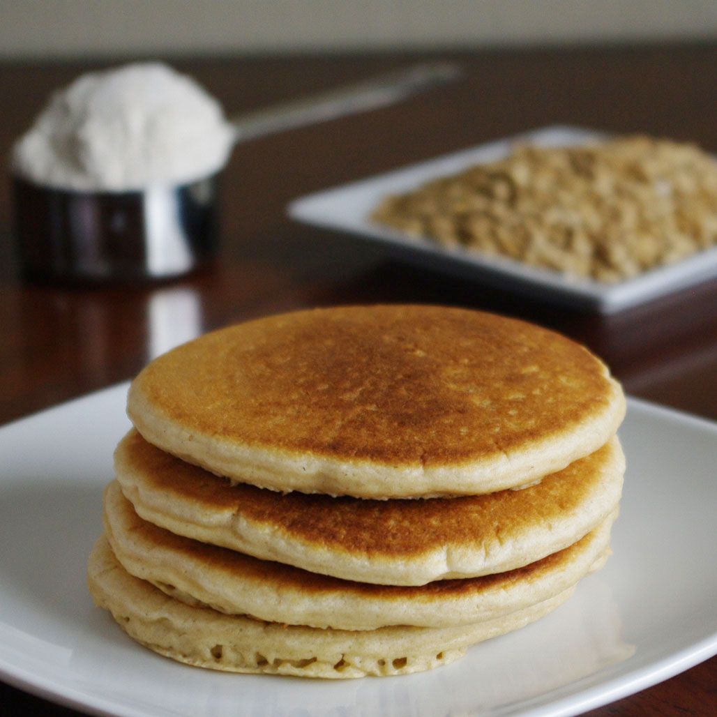 Healthy Vegan Pancakes Oat Flour