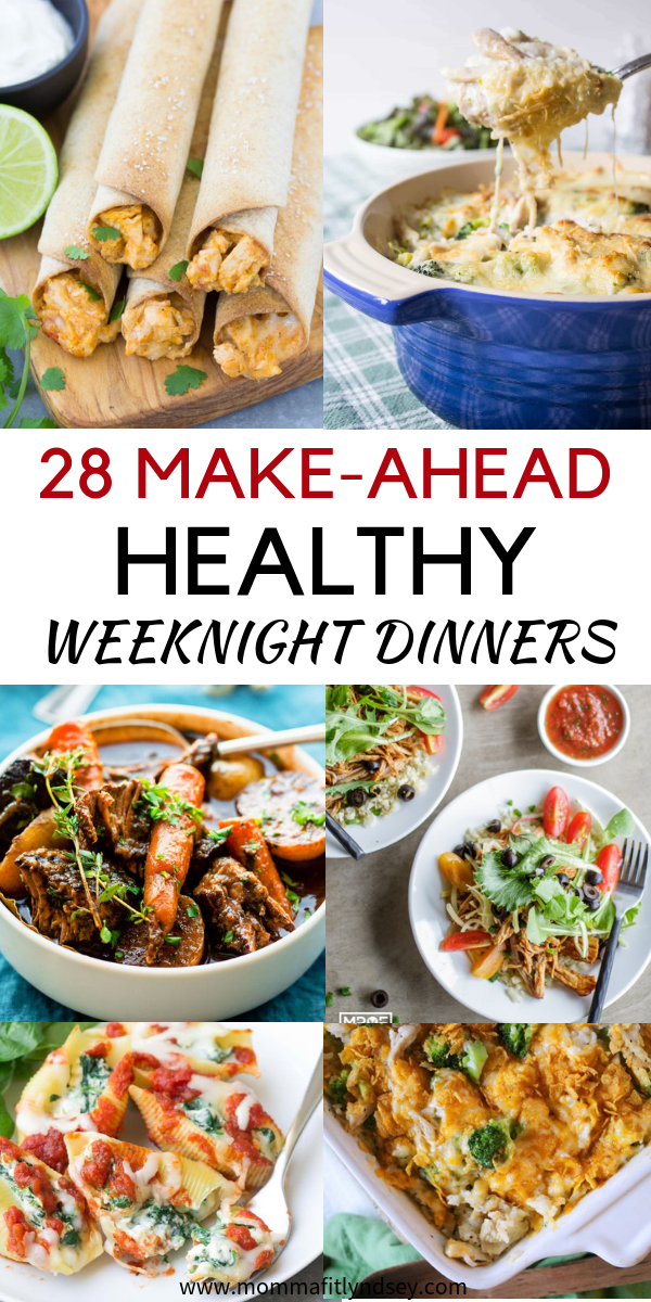 Healthy Meals To Make Ahead