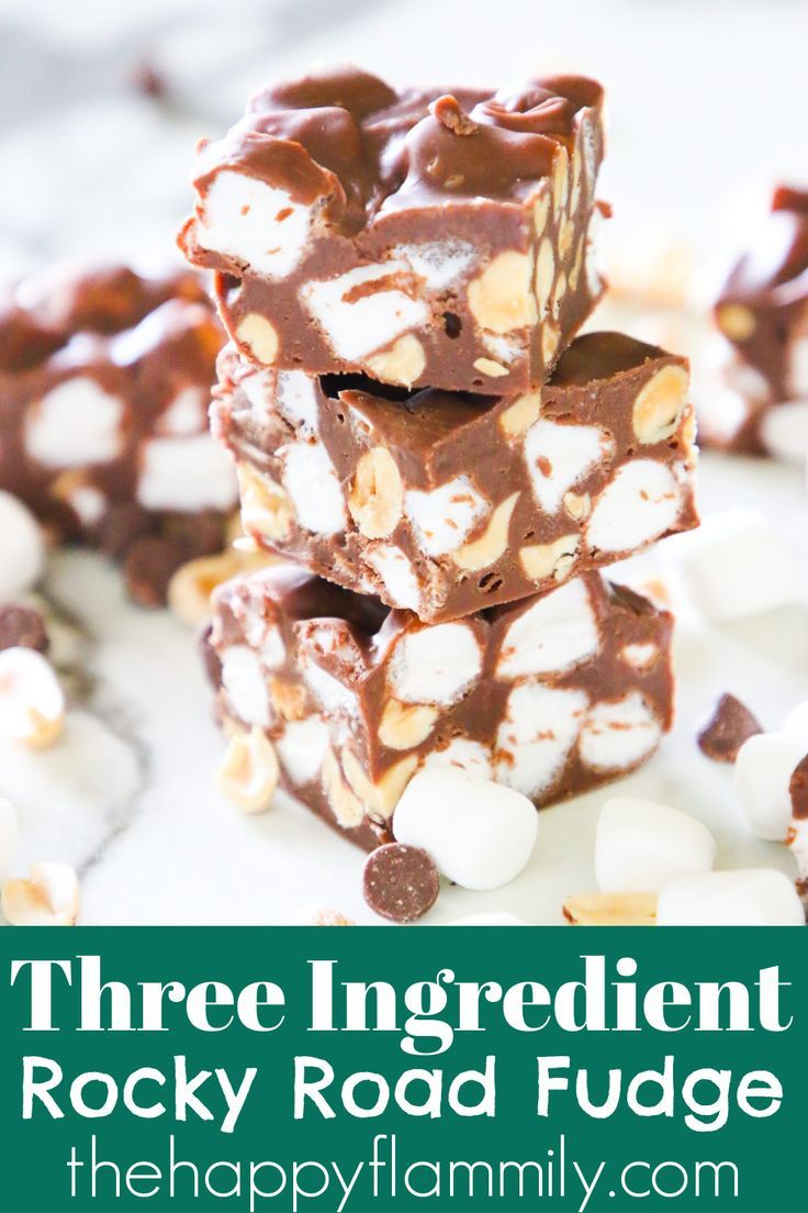 3 Ingredient Fudge Without Condensed Milk