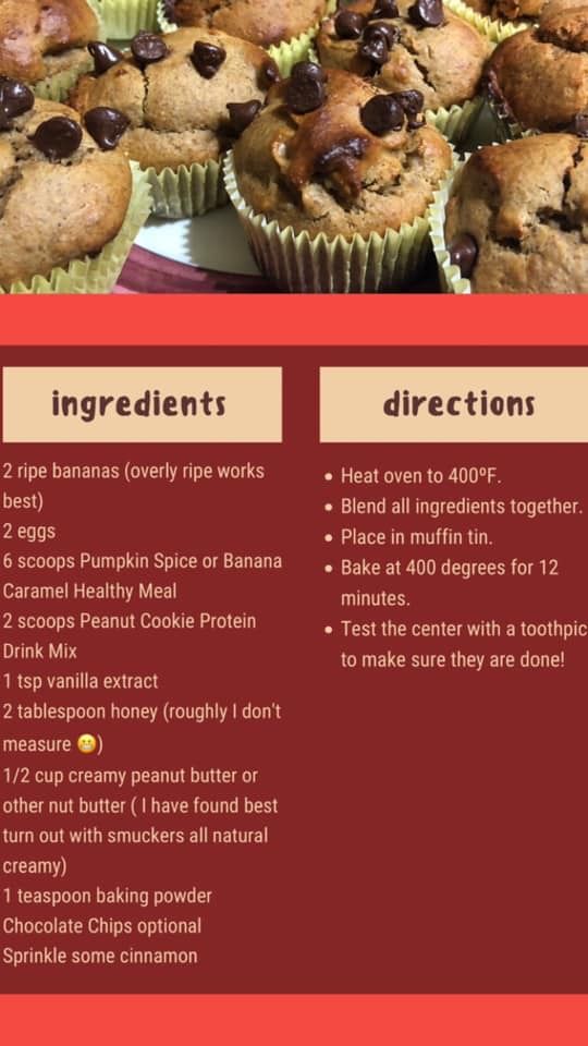 Herbalife Baked Goods Muffin Recipes