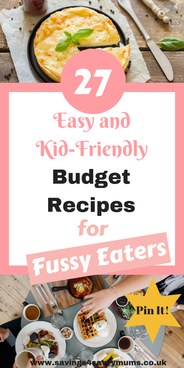Basic Healthy Meals For Fussy Eaters