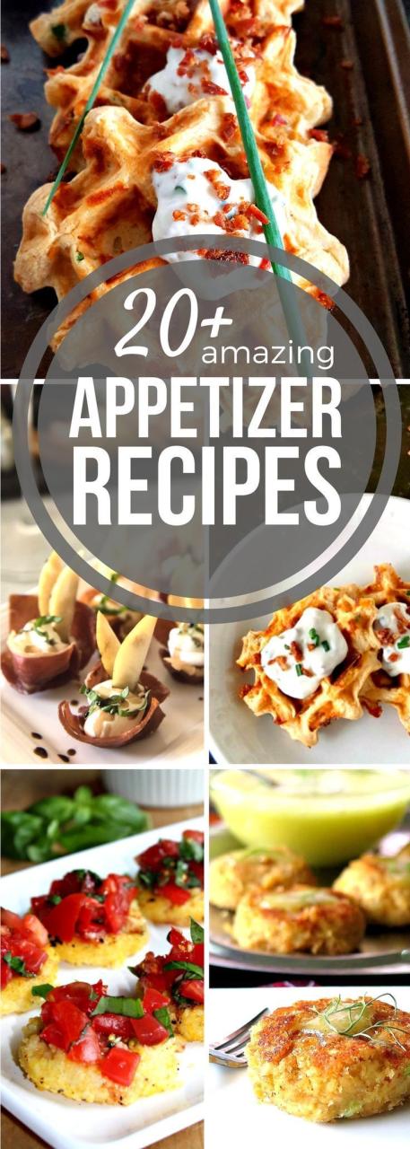 Appetizer Recipes With Pictures And Name