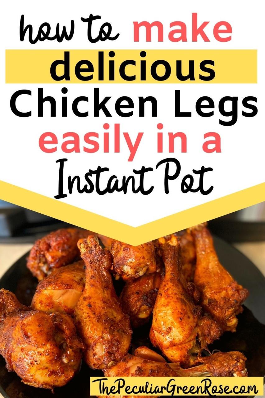 Easy Instant Pot Recipes Chicken Drumsticks
