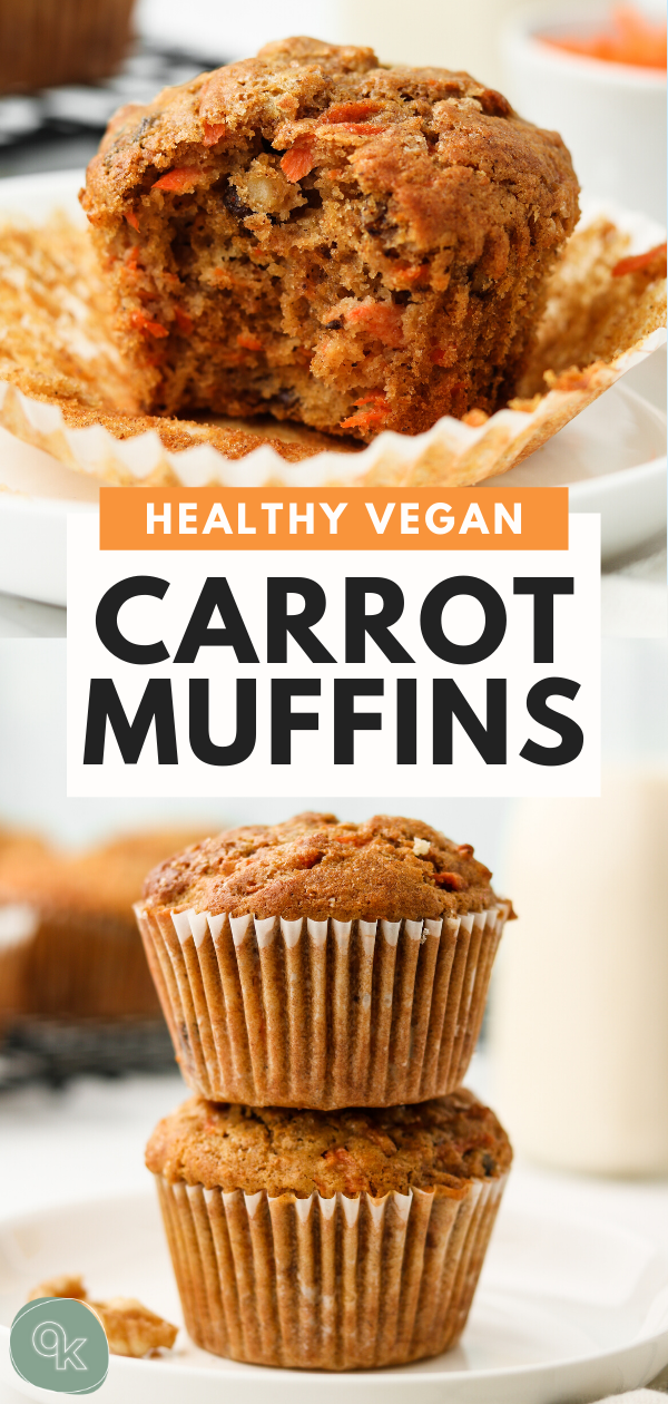 Carrot Cake Muffin Recipe Vegan
