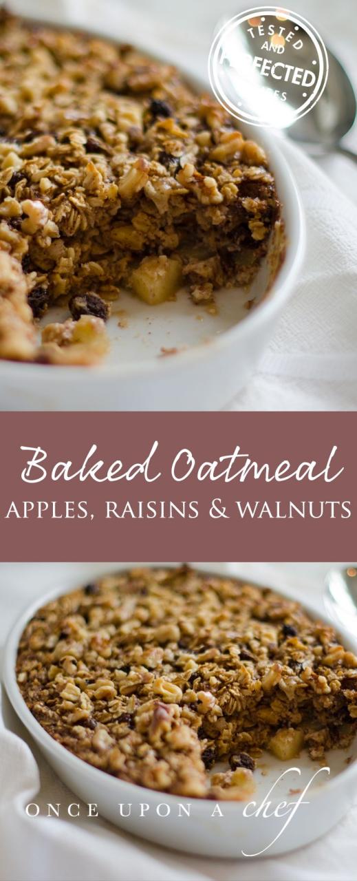 Apple Oatmeal Bake Recipe Healthy