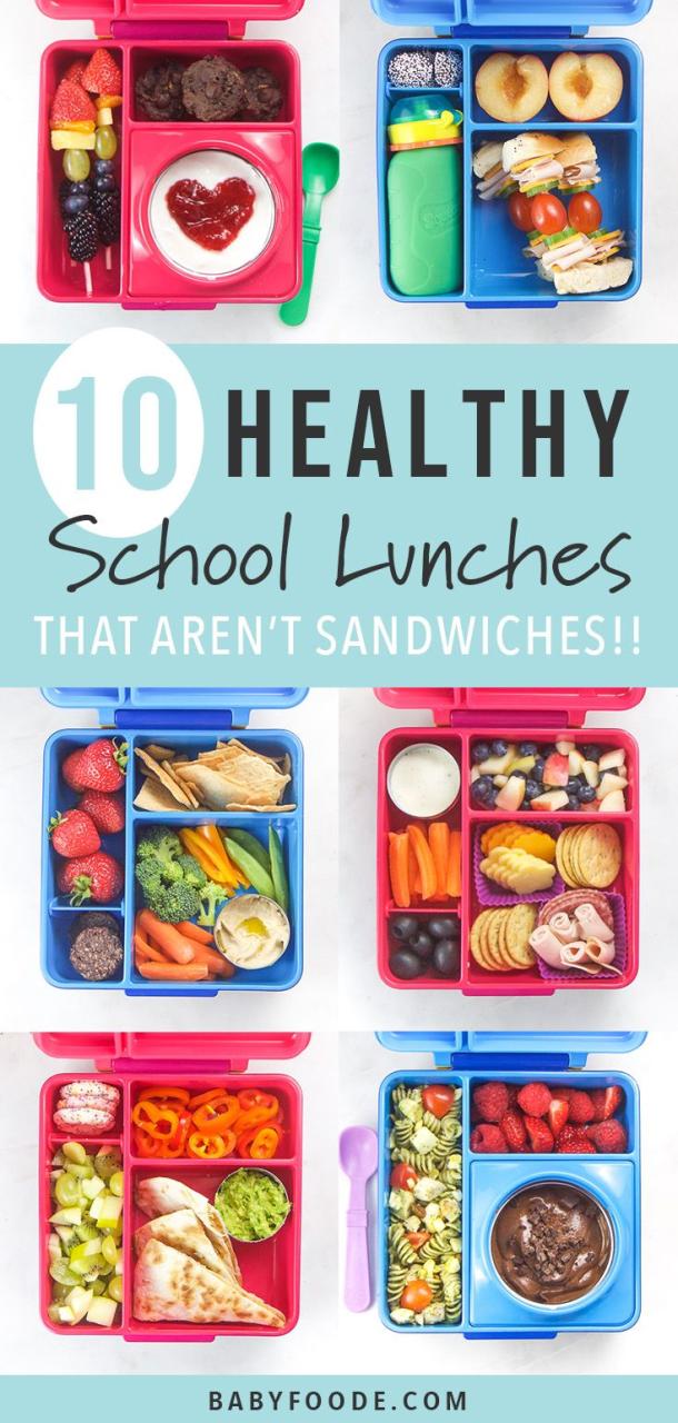 Packed Lunch Ideas For Babies