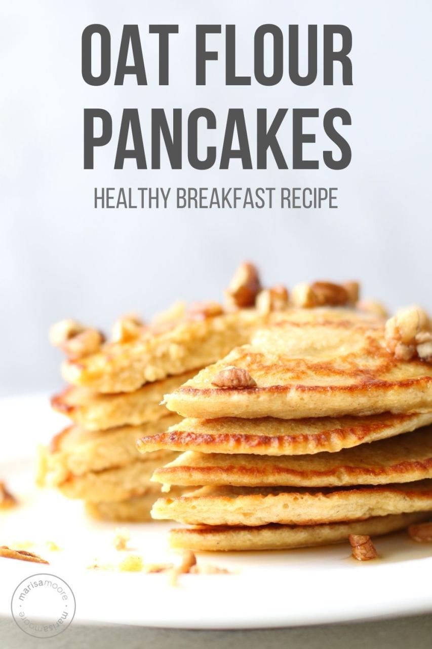 Healthy Oatmeal Pancake Recipe