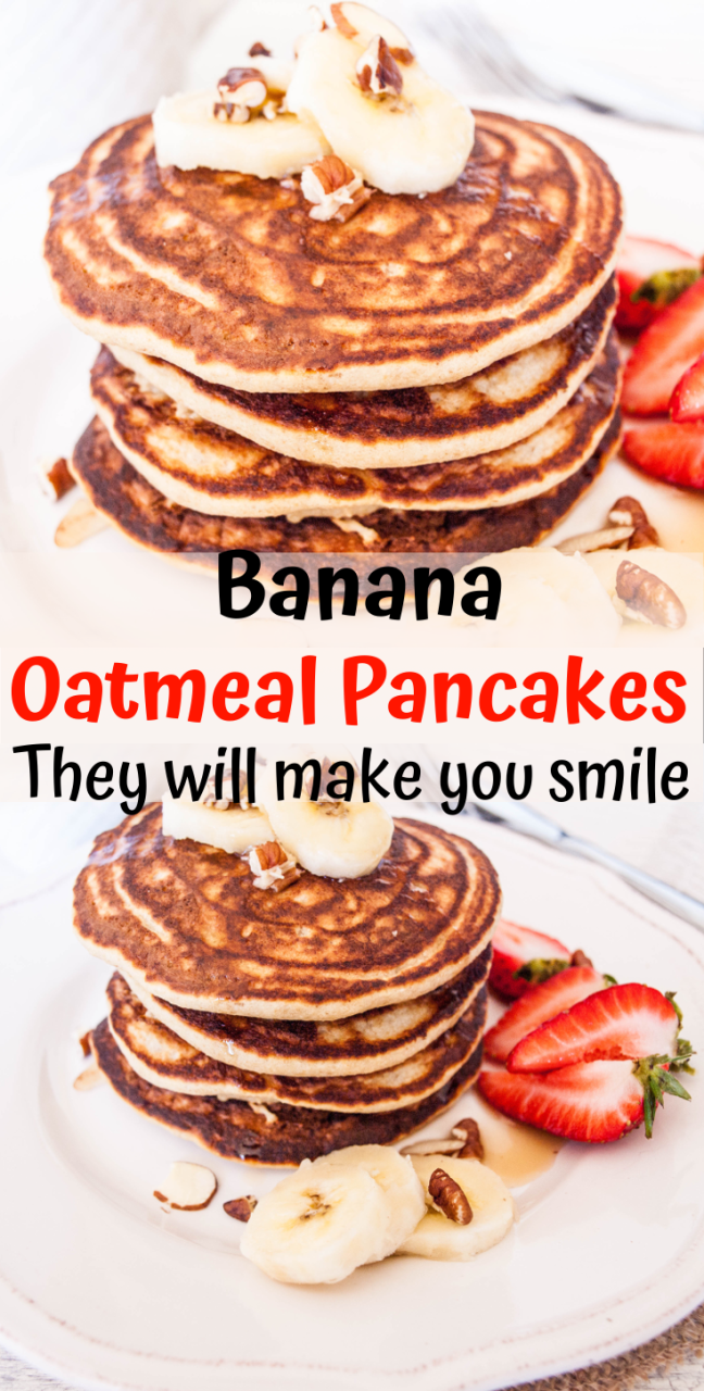 Healthy Pancake Recipe Banana Oats