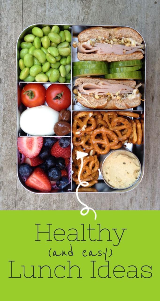 Healthy Low Calorie Packed Lunch Ideas