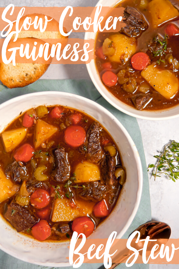 Easy Guinness Beef Stew Slow Cooker Recipe