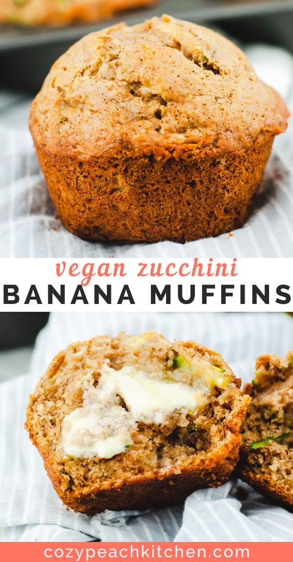 Healthy Zucchini Bread Muffins