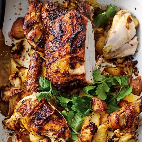 Jamie Oliver 5 Ingredients Curry Roast Chicken