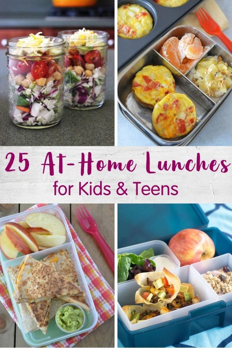 Lunch Ideas For At Home Learning