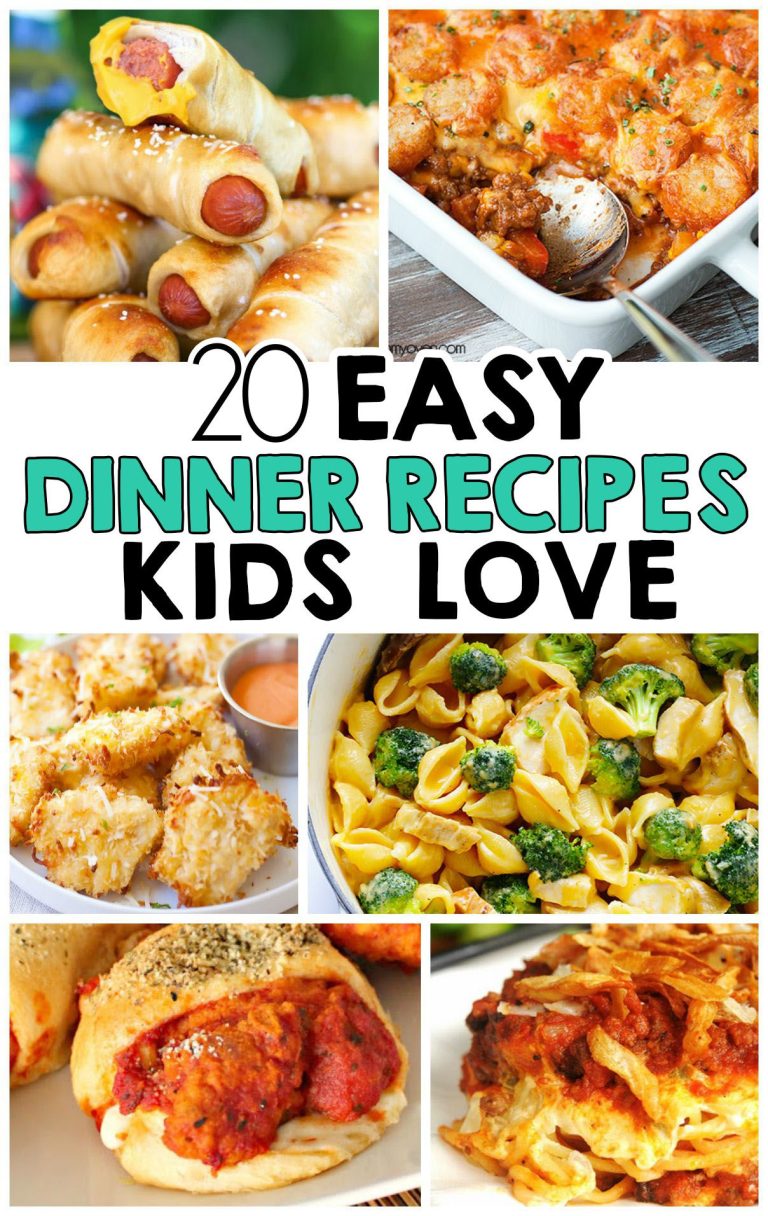 Easy Recipes For Children's Dinners