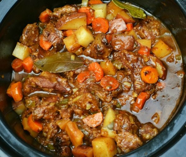 Quick Beef Stew In Slow Cooker