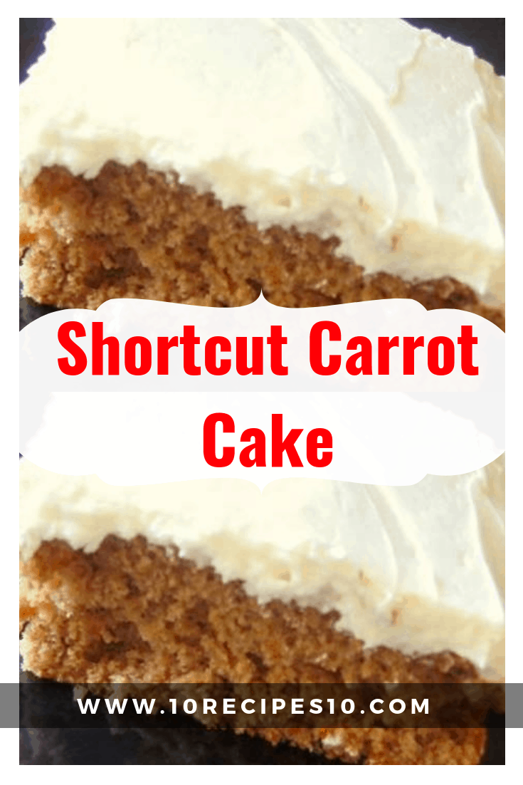 Easy Carrot Cake Recipe With Spice Cake Mix
