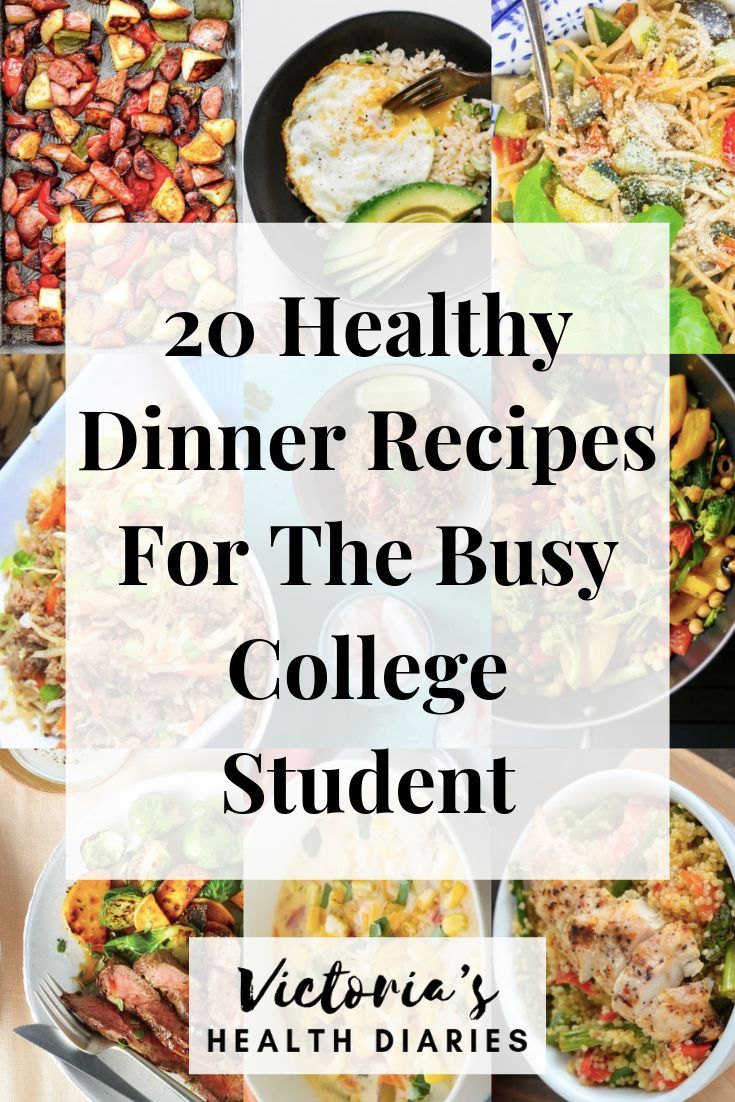 Easy Healthy Meals To Make In College