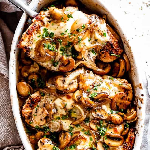 Low Calorie Recipes With Chicken And Mushrooms