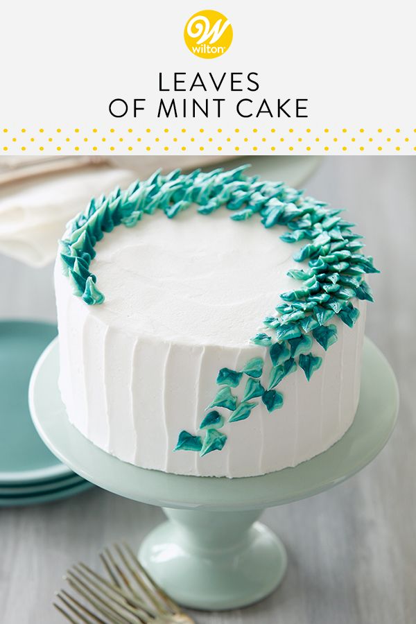 Simple Cake Frosting Designs