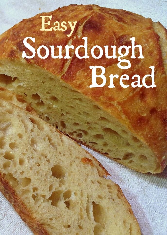 Homemade Sourdough Bread Recipe Easy