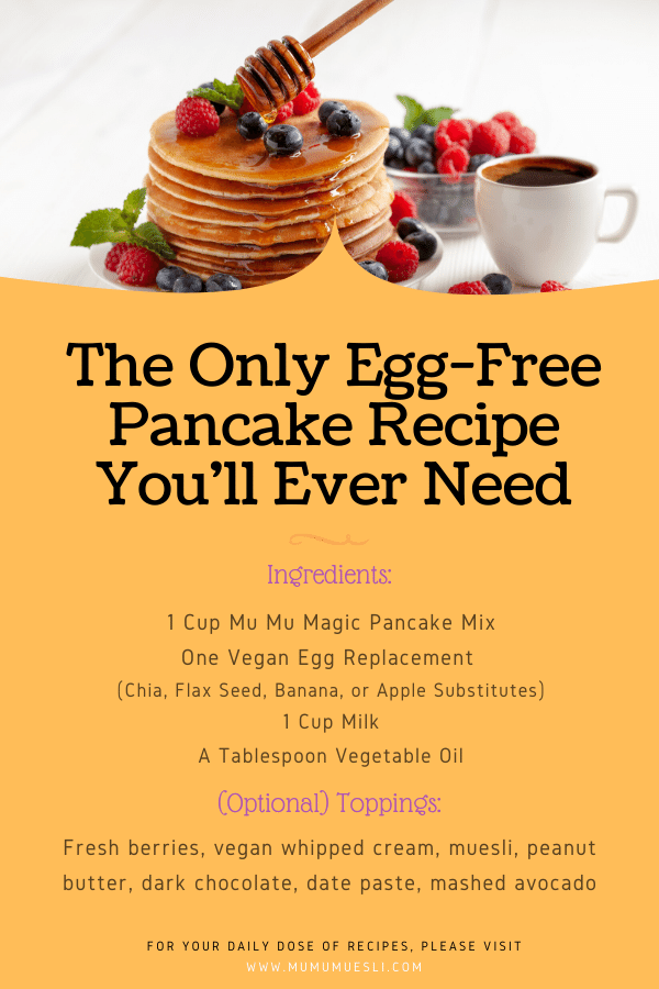 Easy Pancake Recipe No Eggs Or Milk