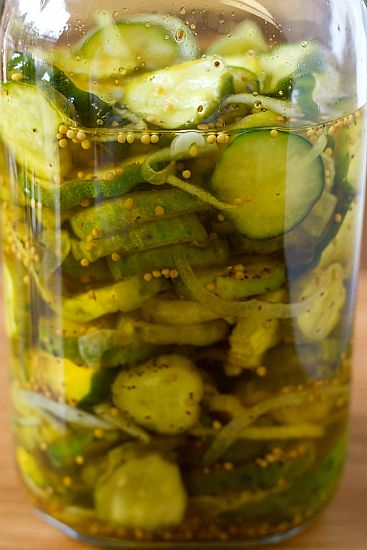 Easy Bread And Butter Pickles Refrigerator