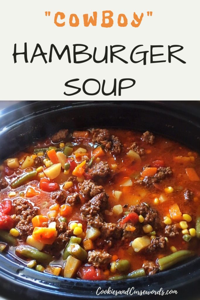 Easy Beef Soup In Slow Cooker