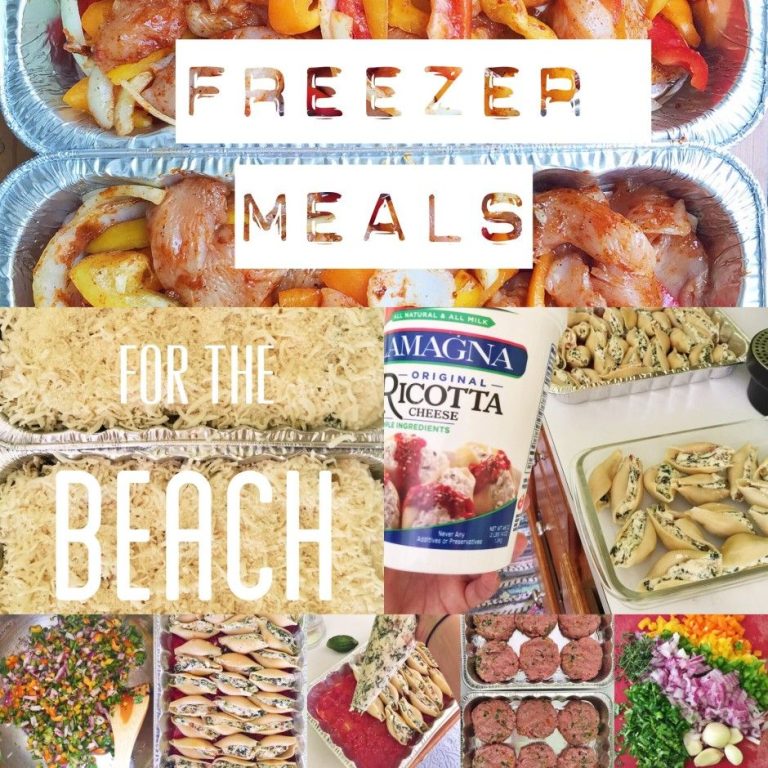 Easy Make Ahead Meals To Take On Vacation