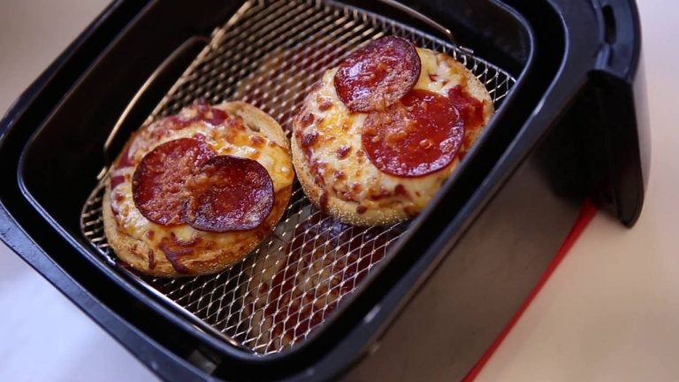 English Muffin Pizza Recipe Air Fryer