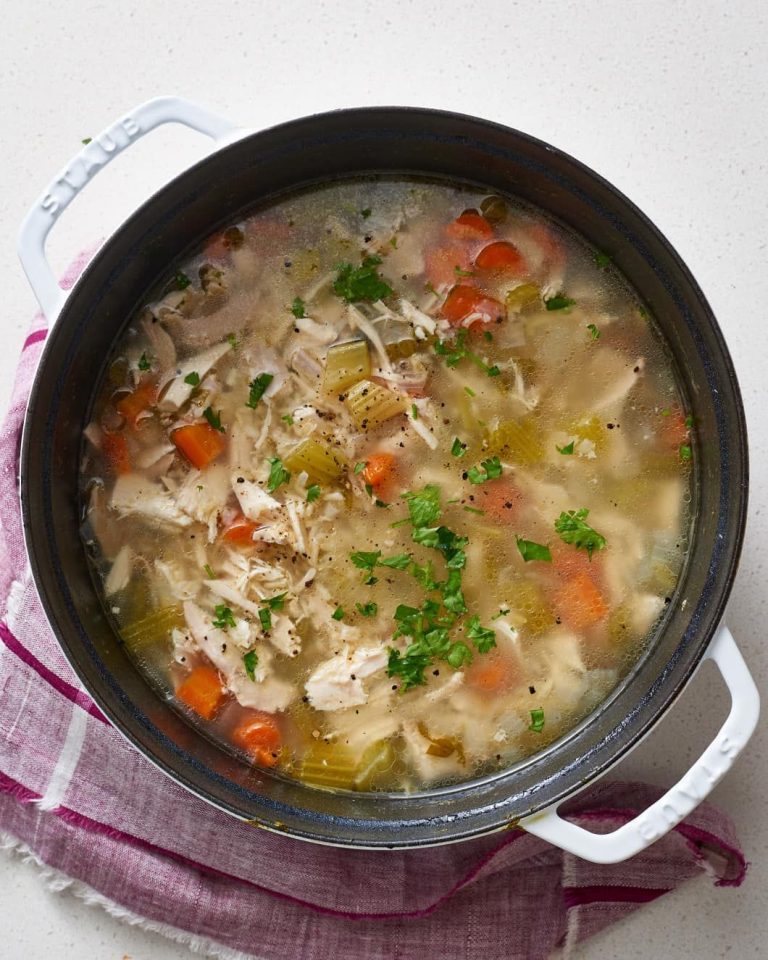 How Long To Cook Chicken Broth