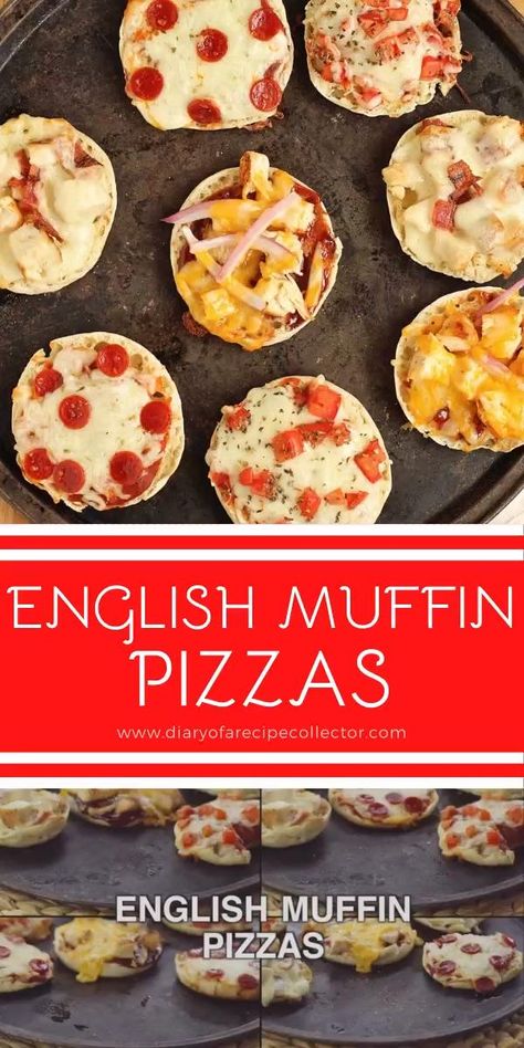 English Muffin Pizza Picture Recipe
