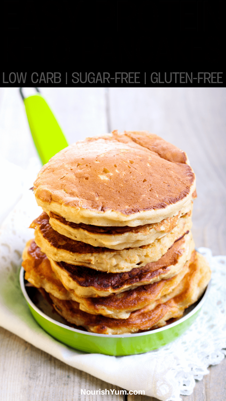 Healthy Low Carb High Protein Pancakes