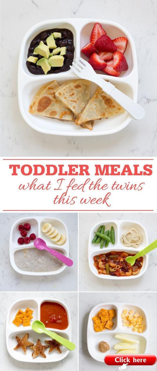Easy To Prepare Healthy Meals For Toddlers