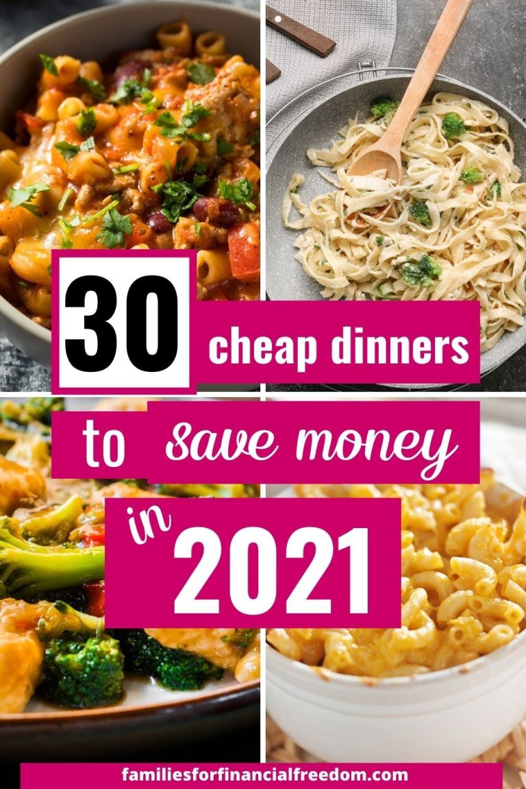 Cheap Meals To Save Money